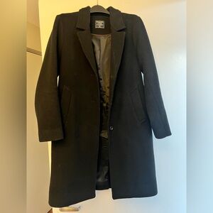 Abercrombie and Fitch Wool Blend Dad Coat